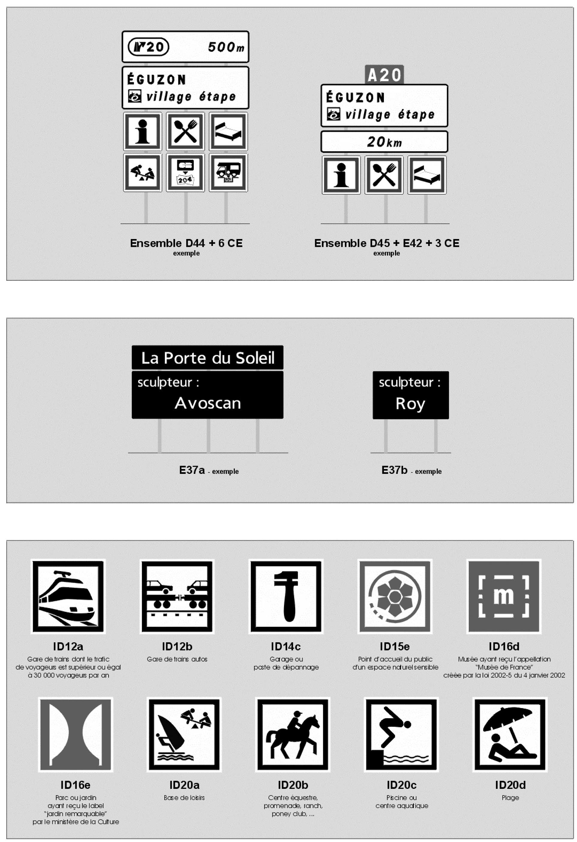 Panneau B50C - Sortie zone stationnement durée limitée avec contrôle par  disque